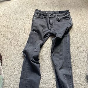 All Saints Charcoal Denim Pants